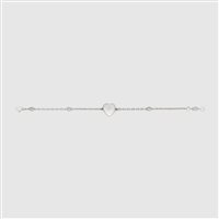 Bracelet Gucci Femme Gucci Heart in Argent YBA645546003017 - YBA645546003017
